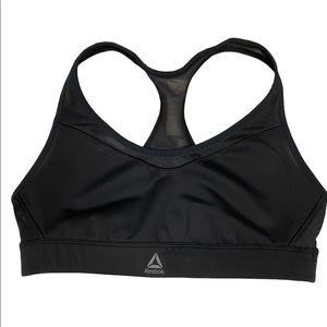REEBOK black sports bra, no label, fits like a MEDIUM